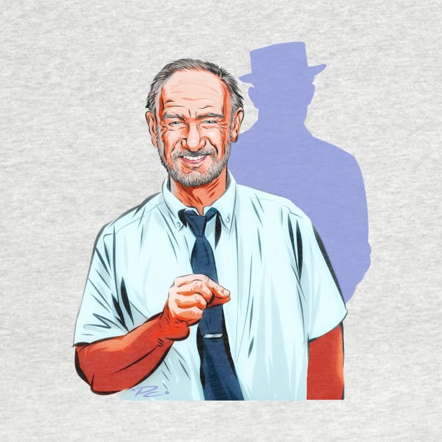 Gene Hackman - An illustration by Paul Cemmick by PLAYDIGITAL2020